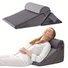 RelaxPlus – justerbar ortopedisk kileputte – premium 7-i-1 minneskumsystem