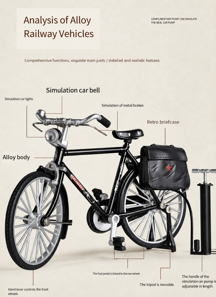 ClassiCycle | gjør-det-selv sykkelmodell for den ekte modellbyggeren