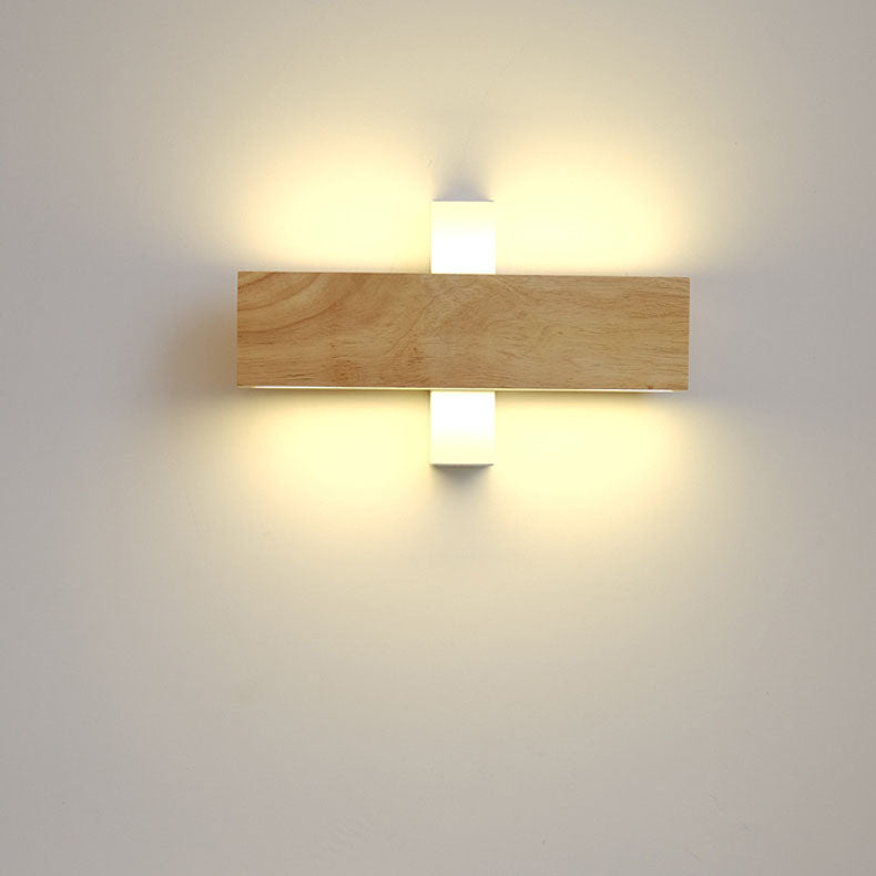 Japansk LED-vegglampe | Minimalistisk, dreibar vegglampe