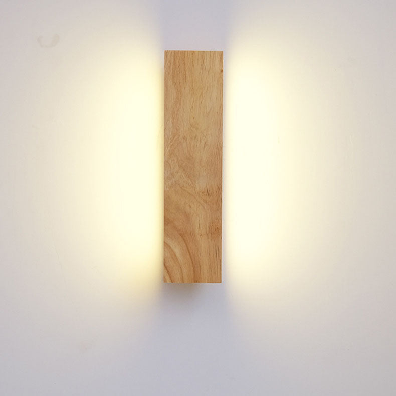 Japansk LED-vegglampe | Minimalistisk, dreibar vegglampe