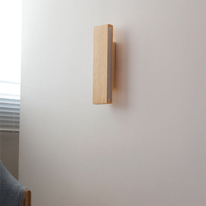 Japansk LED-vegglampe | Minimalistisk, dreibar vegglampe