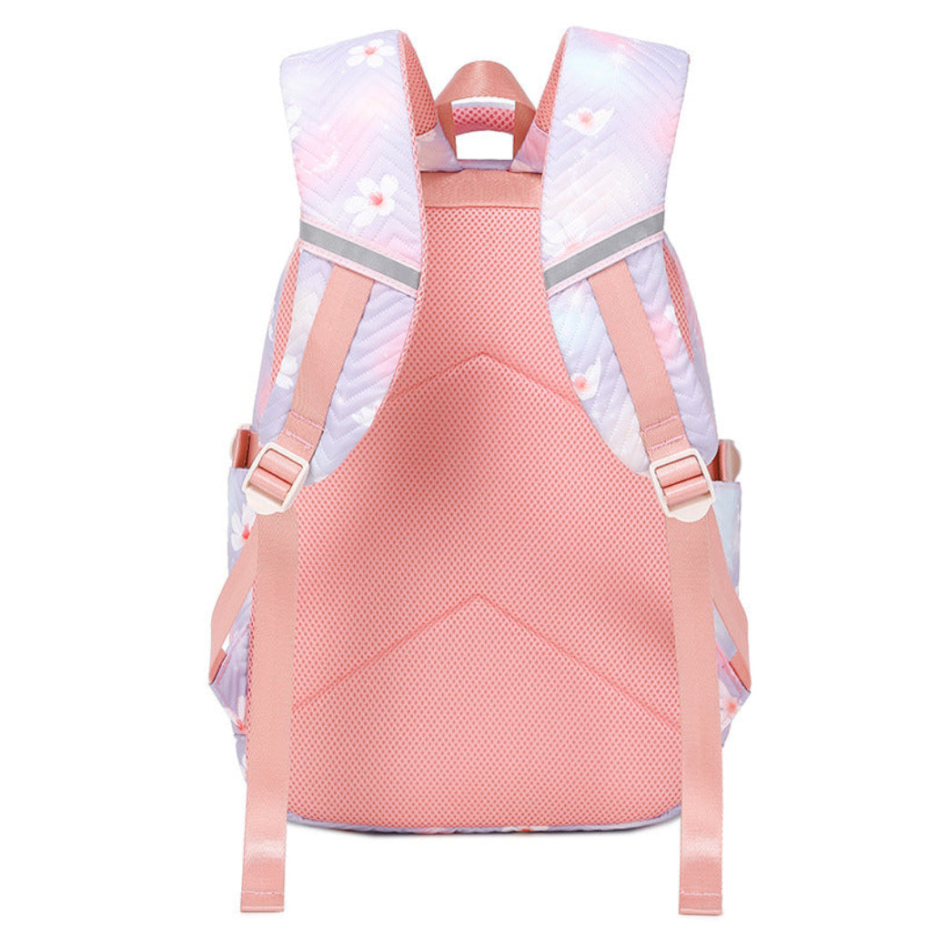 New Printed Schoolbag Three-piece Fashion Backpack