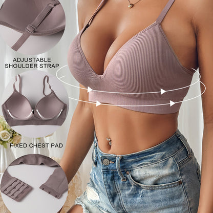 Sophie – Sexy Slim Push-Up BH med Anti-Sklisikker Pustende Design