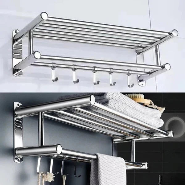 STEELRACK – plassbesparende og elegant håndkleholder i rustfritt stål