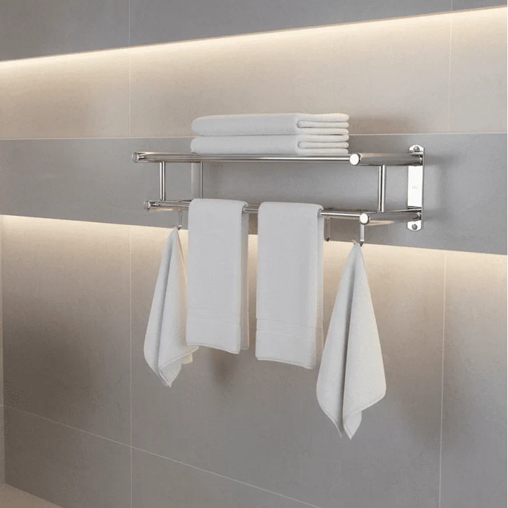 STEELRACK – plassbesparende og elegant håndkleholder i rustfritt stål