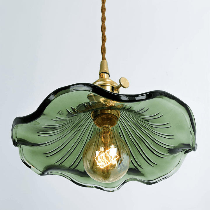 Hibiscus-hengelampe - koselig LED-belysning