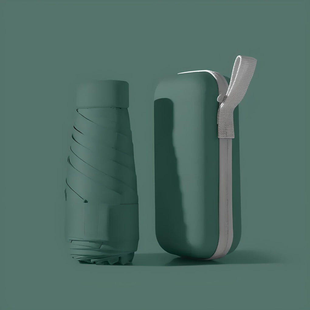 Kompakt Reiseparaply Og Etui