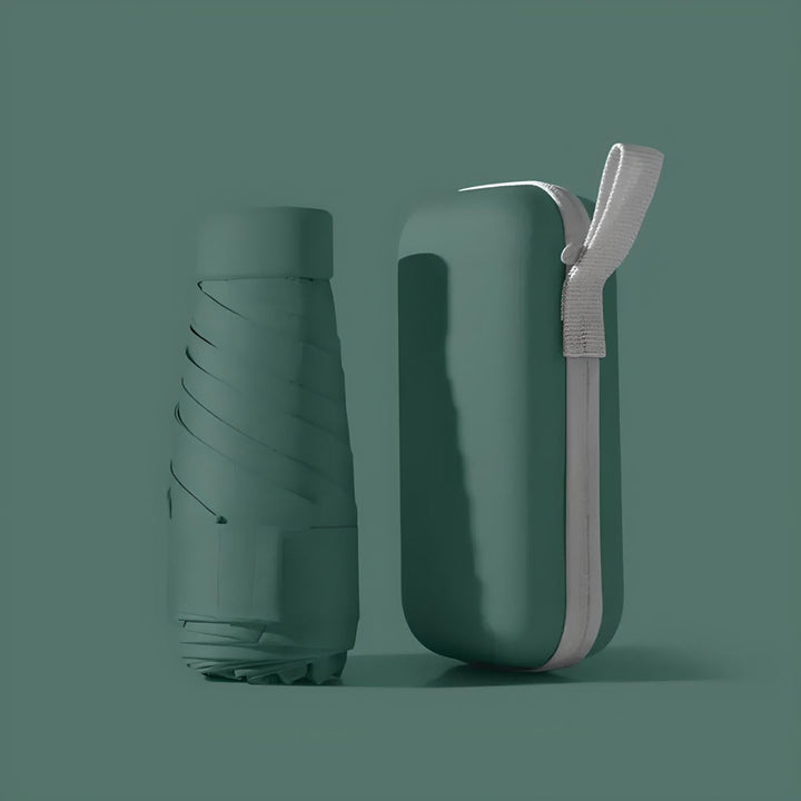 Kompakt Reiseparaply Og Etui