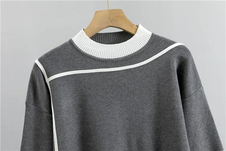 KosyStrikk Varm Strikket 2-Dels Sett for Kvinner