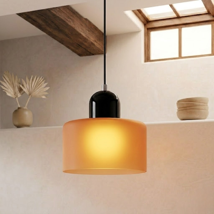 Ringformet taklampe med utvidet halo-design