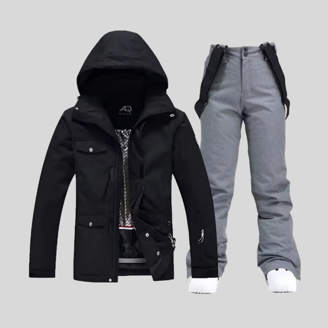 Kvinners Ski Jakke & Bukse Sett Funksjonelt Vinterantrekk