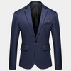 Elegant Menns Blazer Forfinet Søm for den Moderne Mannen