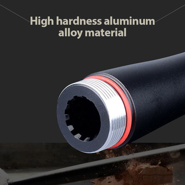 LED-lykt formet som balltre | Aluminiumslegering, 3 lysmoduser | Nød- og bruksverktøy