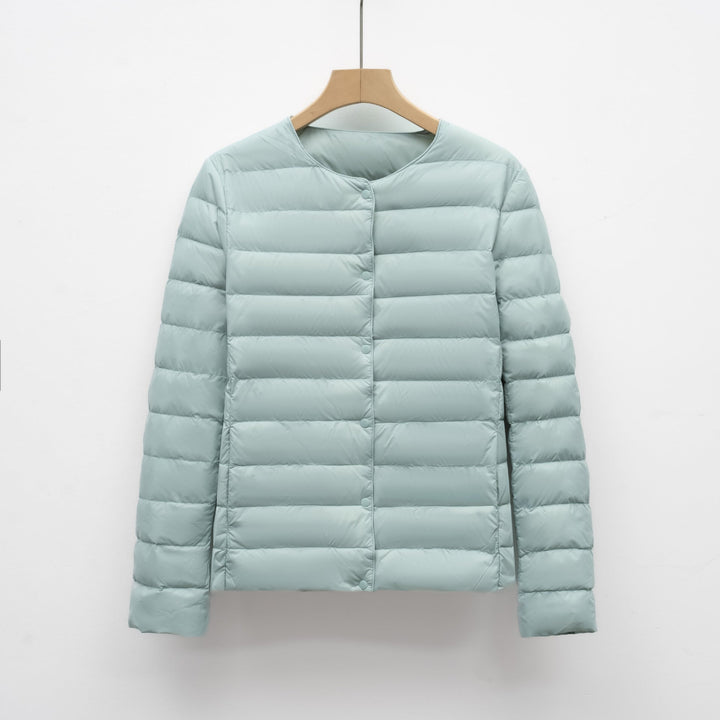 Kragefri Bærbar Puffer for Vår og Vinter