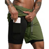2-i-1 Menns Sport Shorts – Utviklet for Ytelse og Komfort