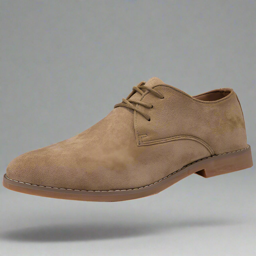 Suede Oxford Sko for Menn