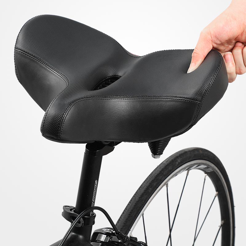 CyclePad Komfortabel Sykkelsadel med Ekstra Bred Sete
