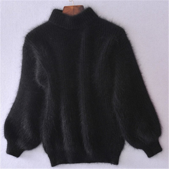 Mohair Turtleneck Genser