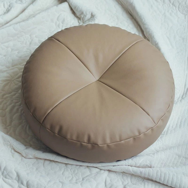 Nappa Lær Japansk Stil Pute – Minimalistisk Komfort med et Luksuriøst Preg