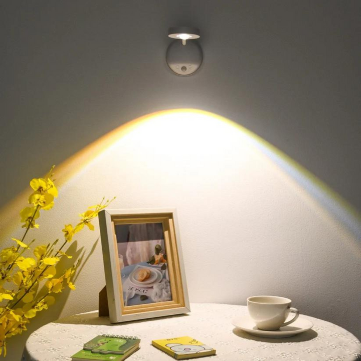 Trådløs LED-lyskaster med bevegelsessensor - Spark360