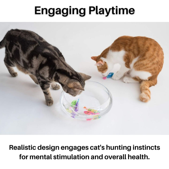 Interactive Cat Toy Set with Realistic Swimming Motion and Light – Best Cat Toys for Active Play-3