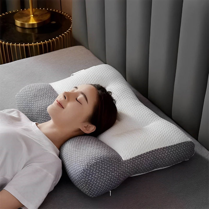 Hypoallergenisk Ergonomisk Pute for Optimal Nakke Støtte