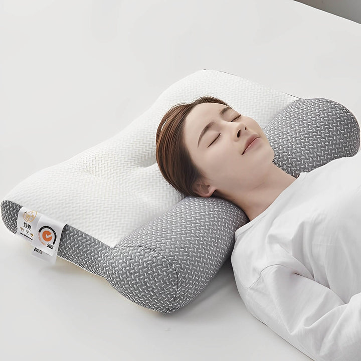 Hypoallergenisk Ergonomisk Pute for Optimal Nakke Støtte