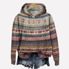 Kvinners Pullover Hettegenser