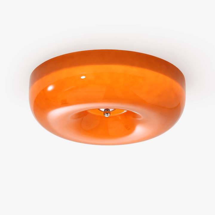 Afralia Moderne Plafond i Virvlet Glass