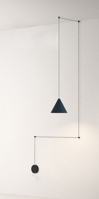Moderne hengelampe | Minimalistisk design i metall