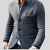 Menns Ned-Knapp Blazer – Moderne Stil med Kaldt-Vær Varme