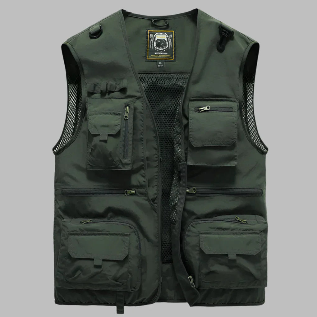 Multi‑Pocket Sommer Vest