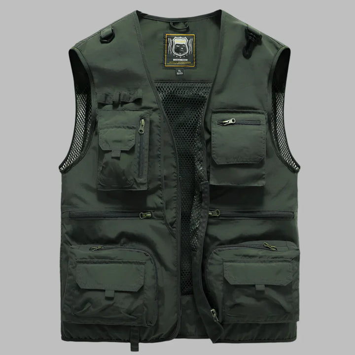 Multi‑Pocket Sommer Vest