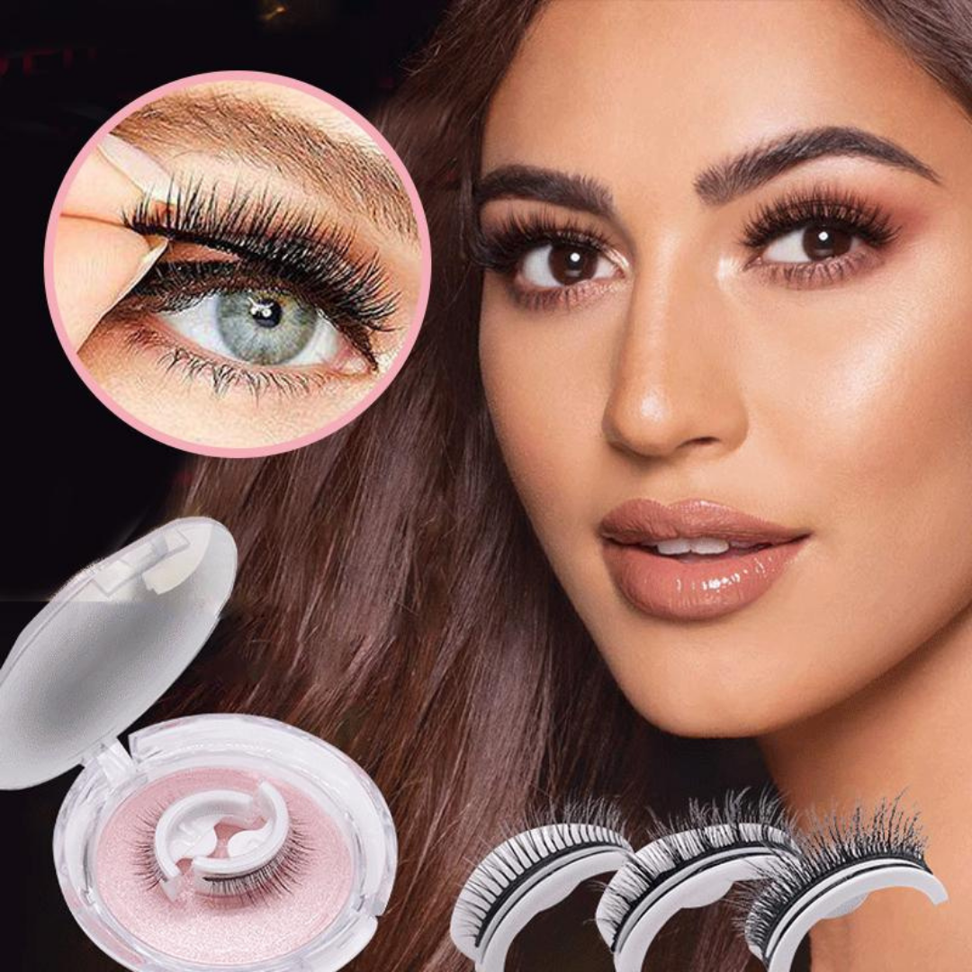 LashCouture limfrie vipper | Selvklebende, gjenbrukbare vipper med naturlig utseende