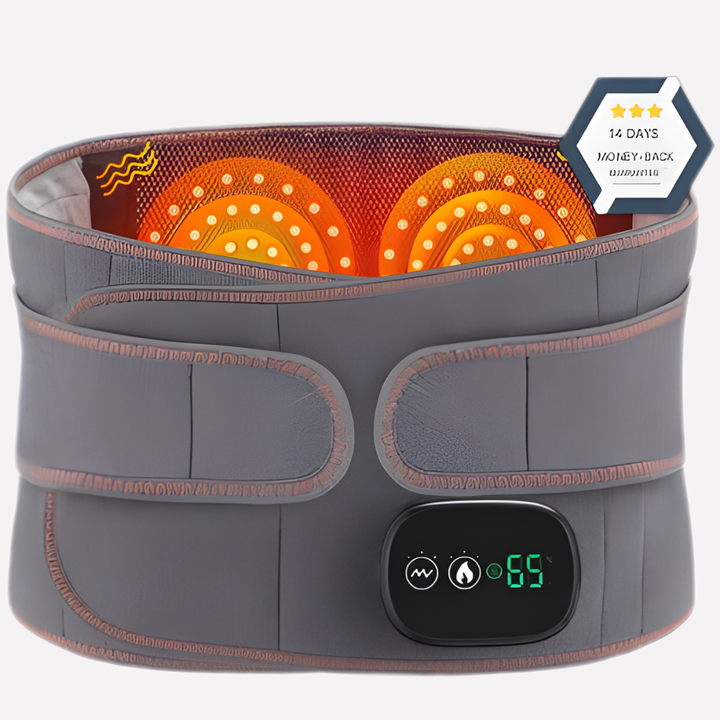 Massasje Belte med Rødt Lys Varme