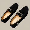 Menns Suede Slip-On Mokkasiner