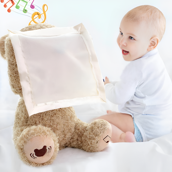 Peek-A-Boo-Teddy - Interaktiv Plush Lek