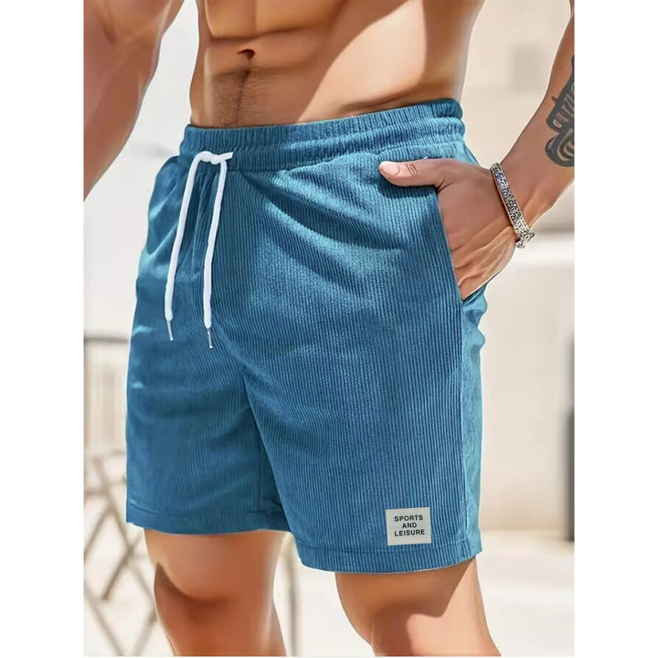 Kordfløyels Shorts for Menn