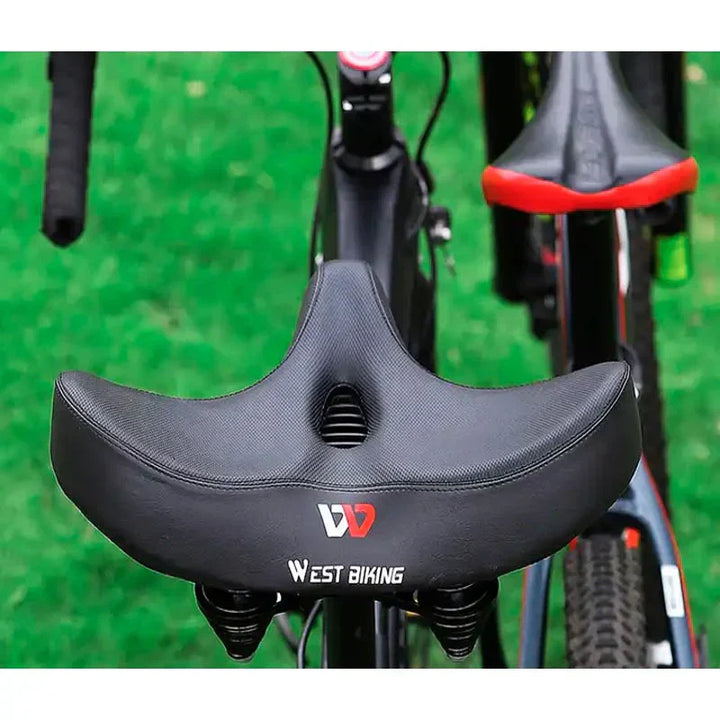 CyclePad Komfortabel Sykkelsadel med Ekstra Bred Sete