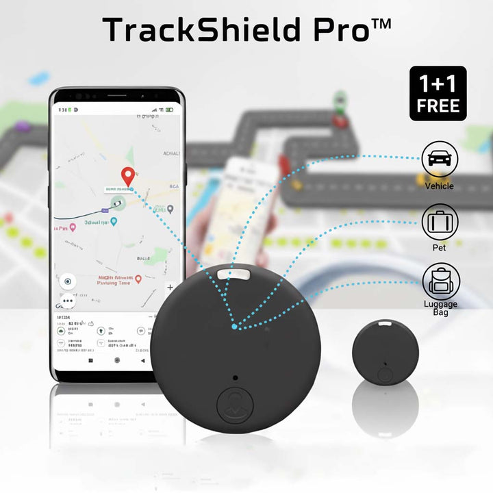 Magnetisk mini-GPS-tracker med sanntidsposisjon, bevegelsesvarsler og lydovervåking