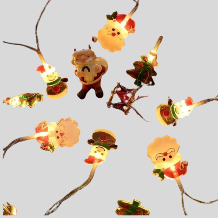 Høytids Lyskæde Snemand