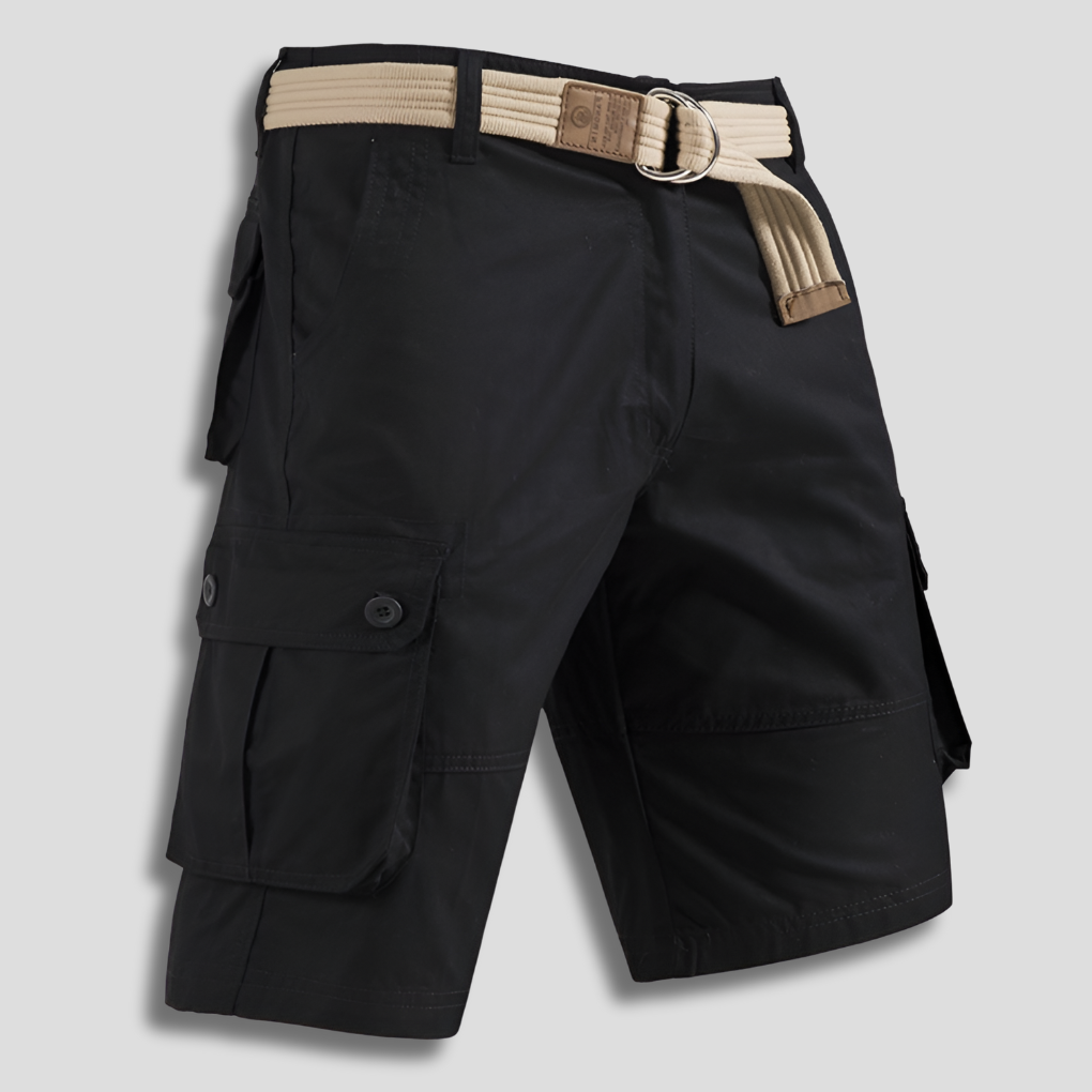 Herre Multi-Lomme Cargo Shorts