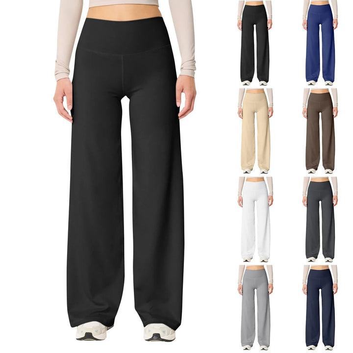 Høy Midje Stretch Yoga Bukser for Kvinner – Flatterende Passform & Komfort Hele Dagen