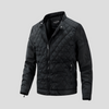 Elegant Overgangs Quilted Jakke for Menn