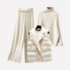 Kvinners Turtleneck, Bukser og Puffer Vest