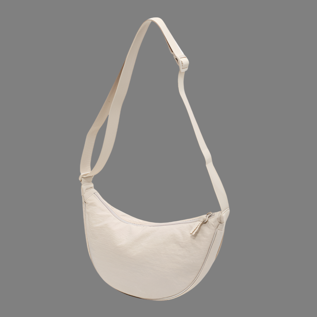 Romslig Nylon Skulderveske for Kvinner