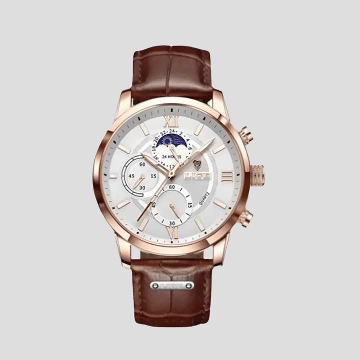 42mm Menns Klassisk Klokke Elegant og Funksjonell