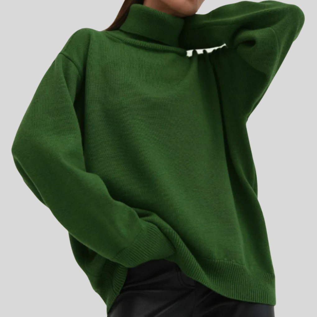 Moderne Rullehals Genser for Kvinner – Hevet Kaldt-Vær Lag