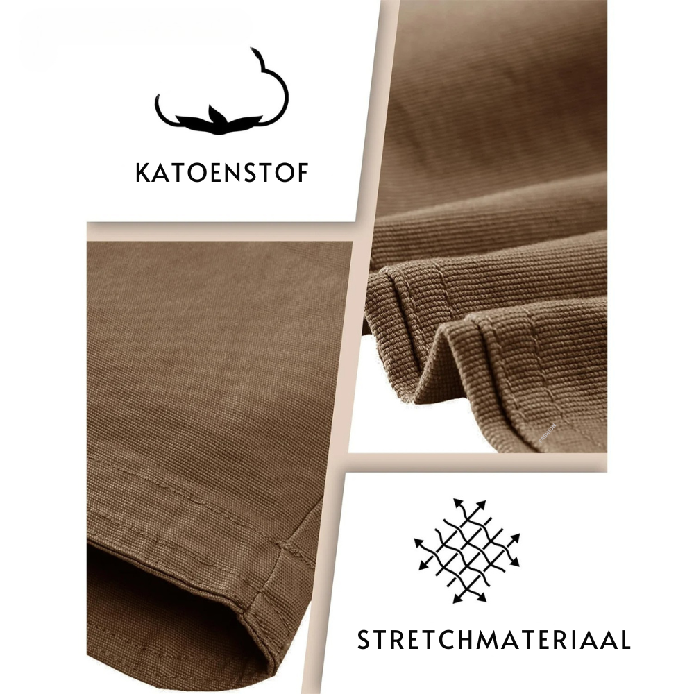 Multi-Lomme Cargo Bukser for Menn