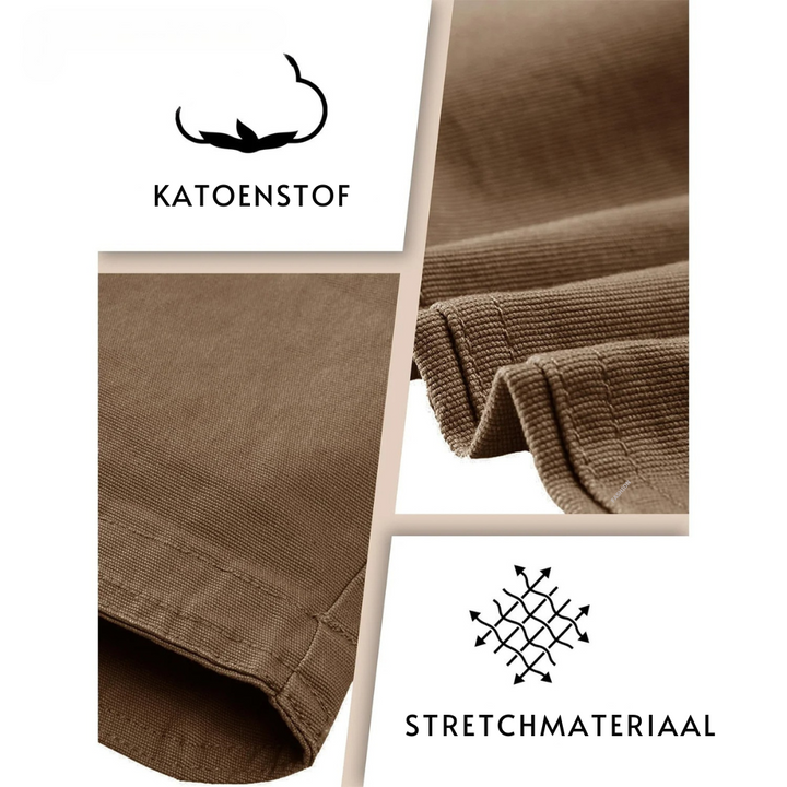 Multi-Lomme Cargo Bukser for Menn